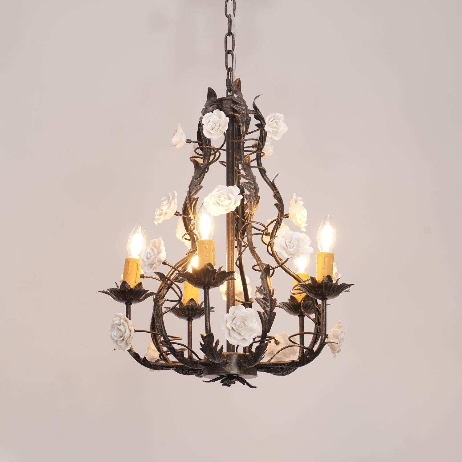 Judy Luxury Metal Chandelier - Lamp Outdoor