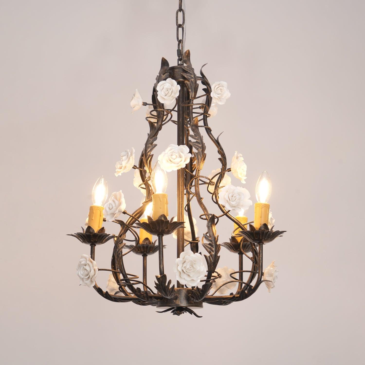 Judy Luxury Metal Chandelier - Lamp Outdoor