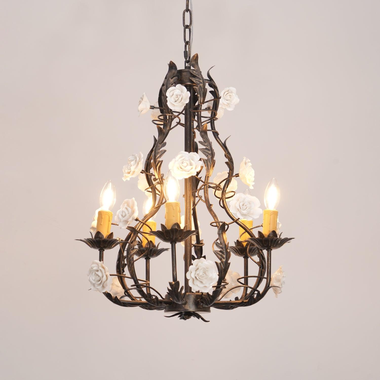 Judy Luxury Metal Chandelier - Lamp Outdoor