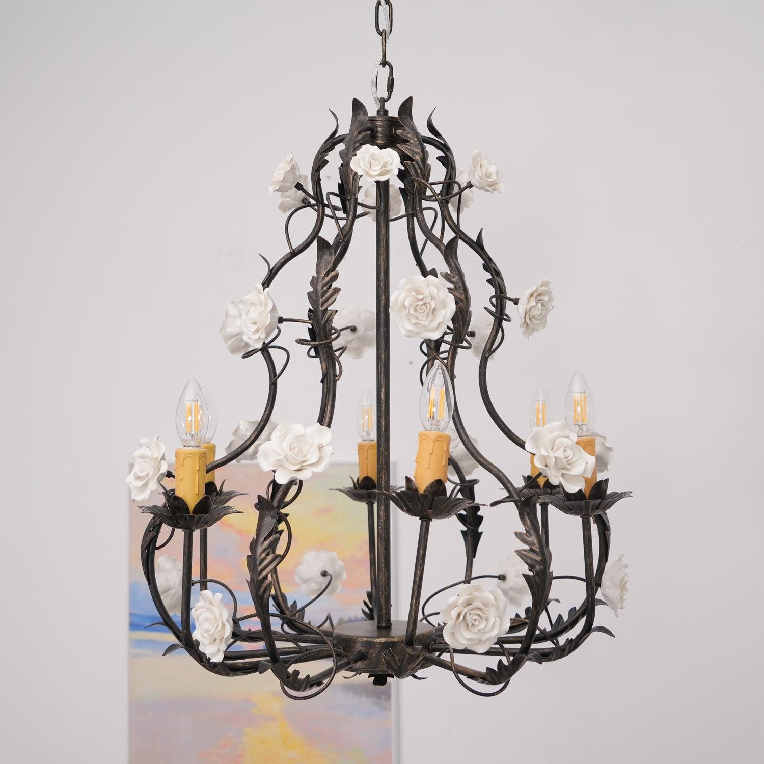Judy Luxury Metal Chandelier - Lamp Outdoor