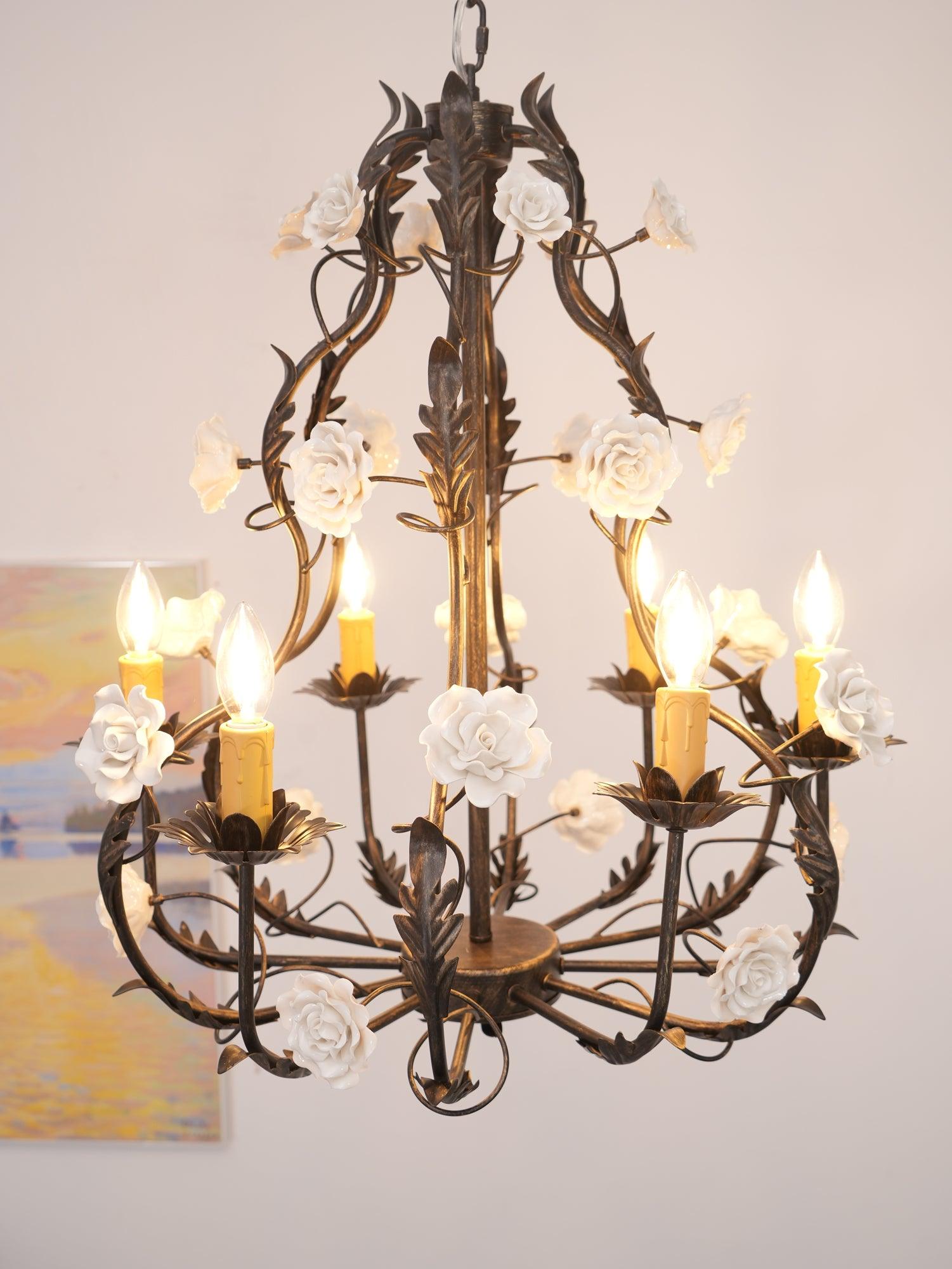 Judy Luxury Metal Chandelier - Lamp Outdoor