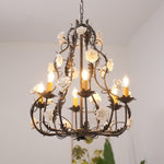 Judy Luxury Metal Chandelier - Lamp Outdoor