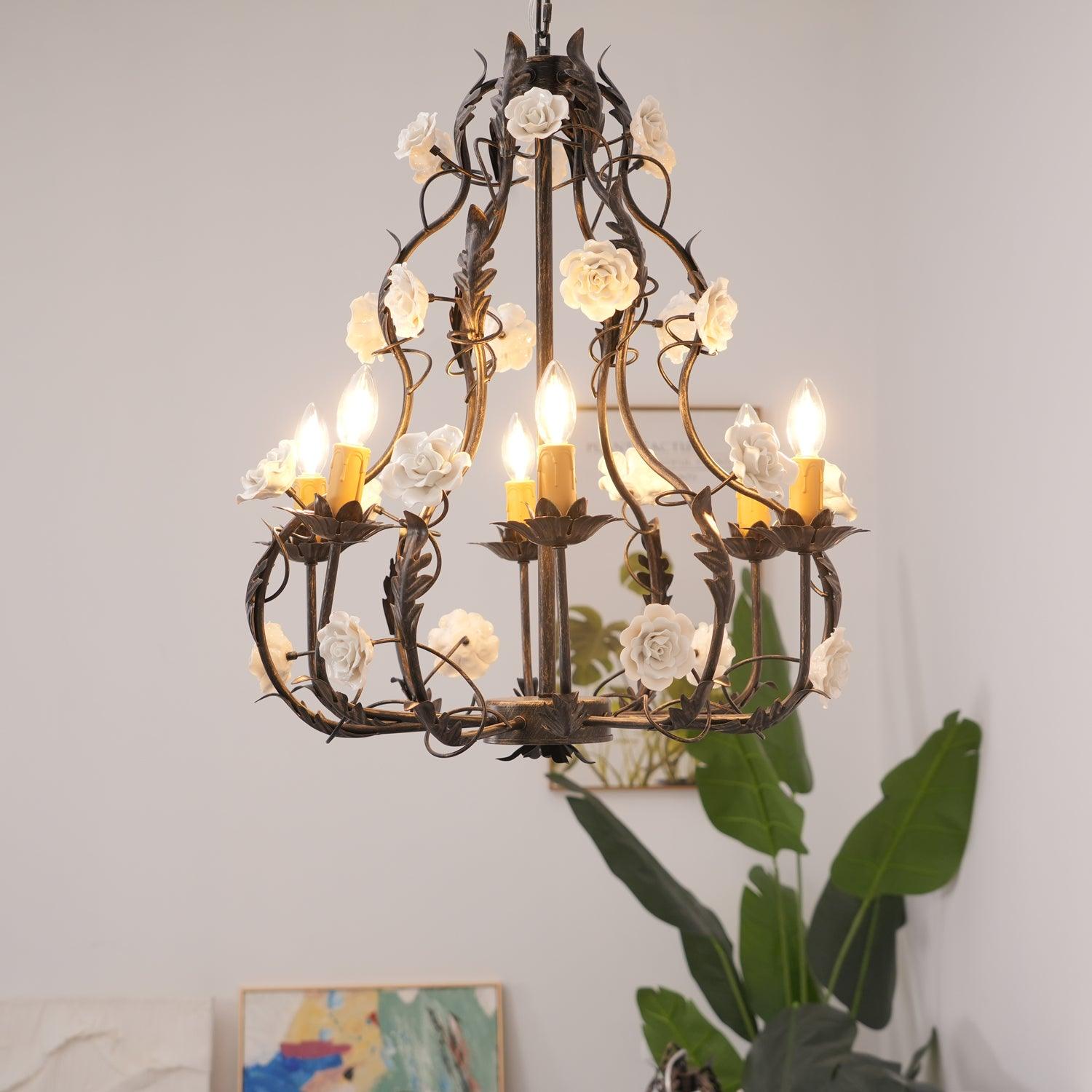 Judy Luxury Metal Chandelier - Lamp Outdoor