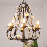 Judy Luxury Metal Chandelier - Lamp Outdoor