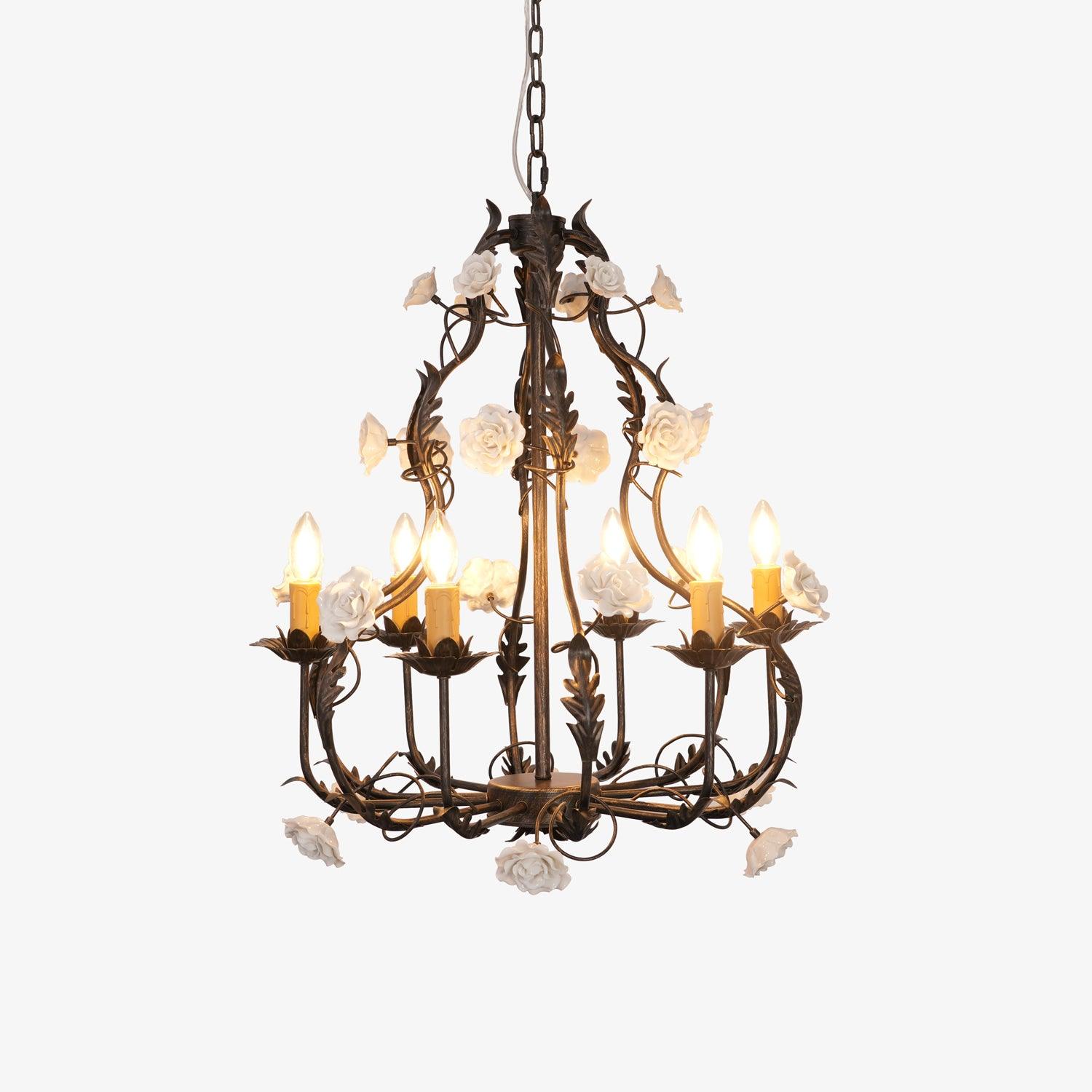 Judy Luxury Metal Chandelier - Lamp Outdoor