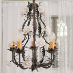 Judy Luxury Metal Chandelier - Lamp Outdoor