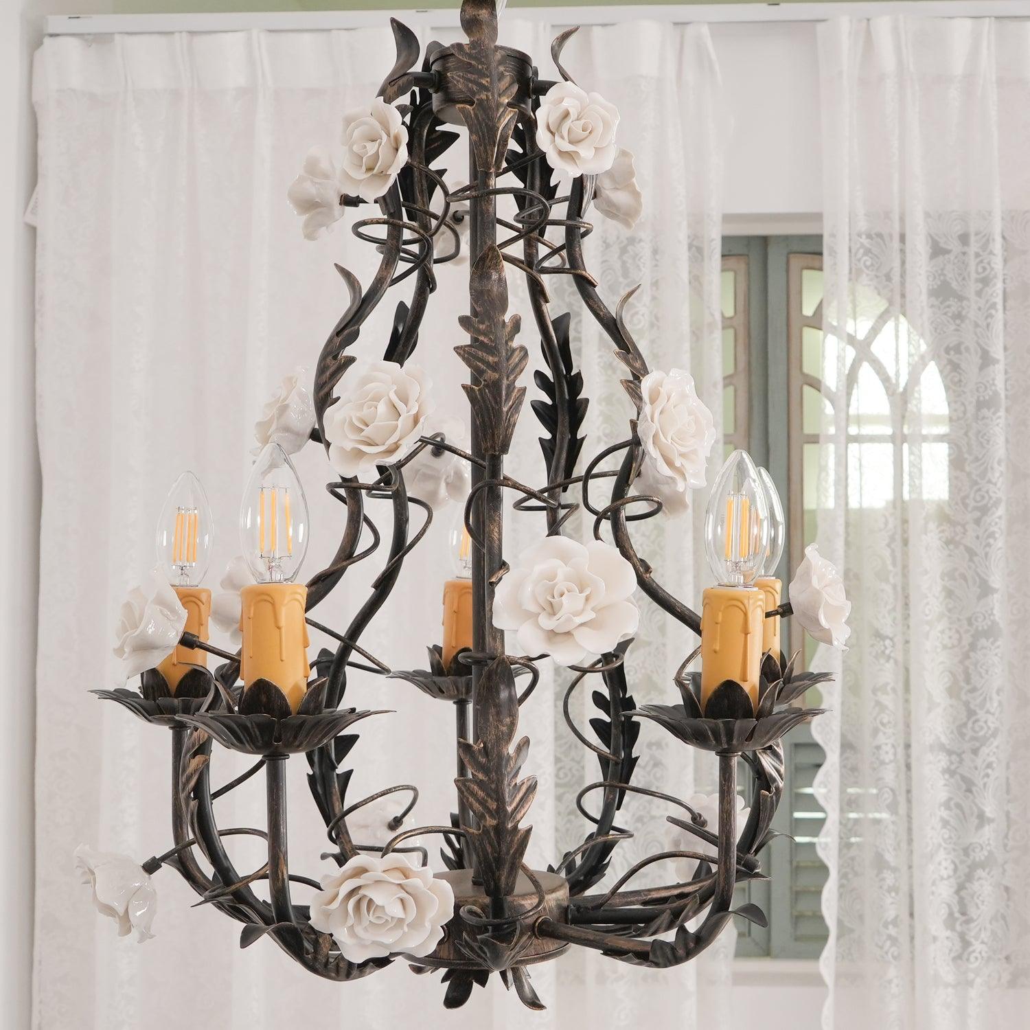 Judy Luxury Metal Chandelier - Lamp Outdoor
