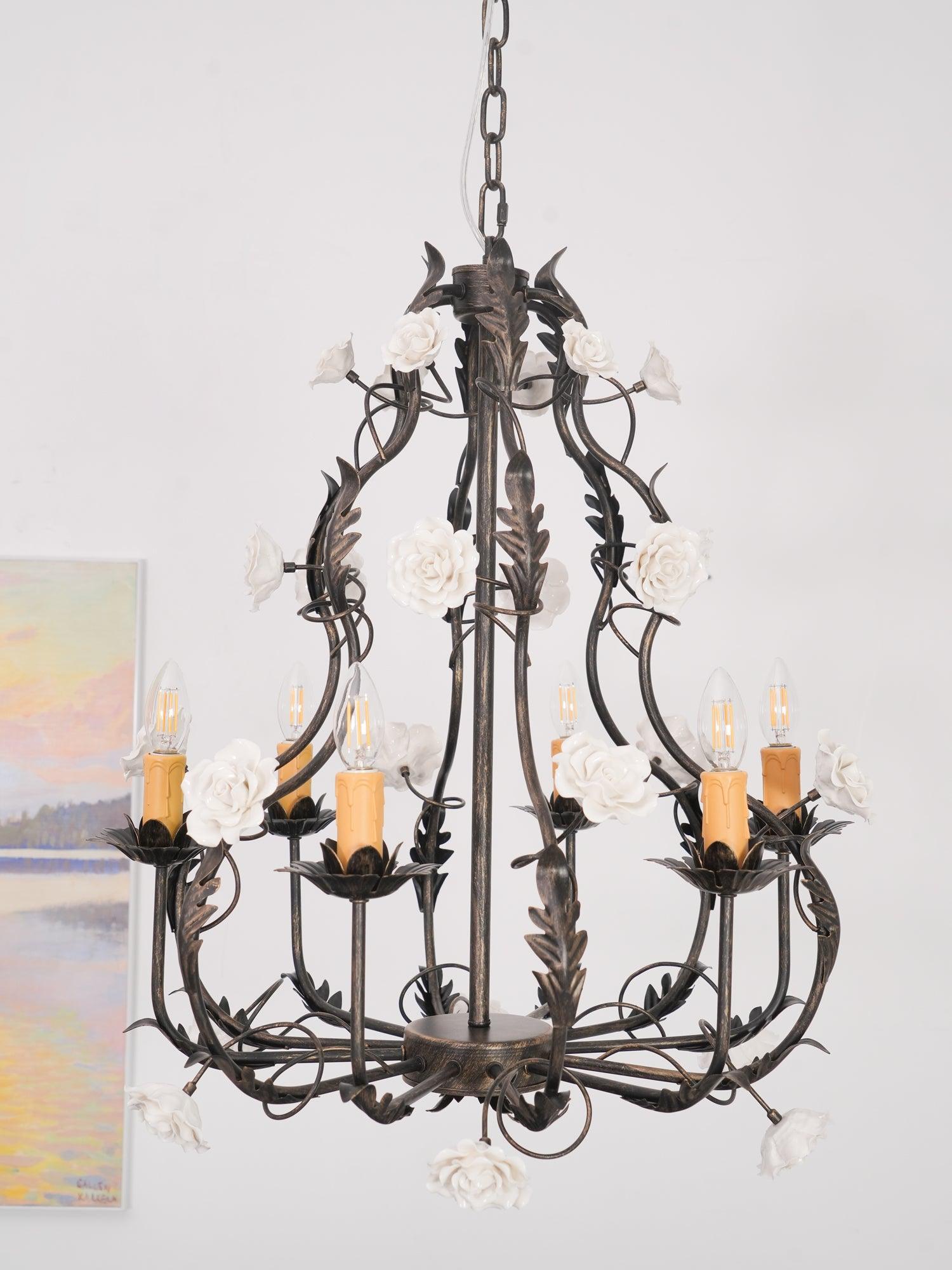 Judy Luxury Metal Chandelier - Lamp Outdoor