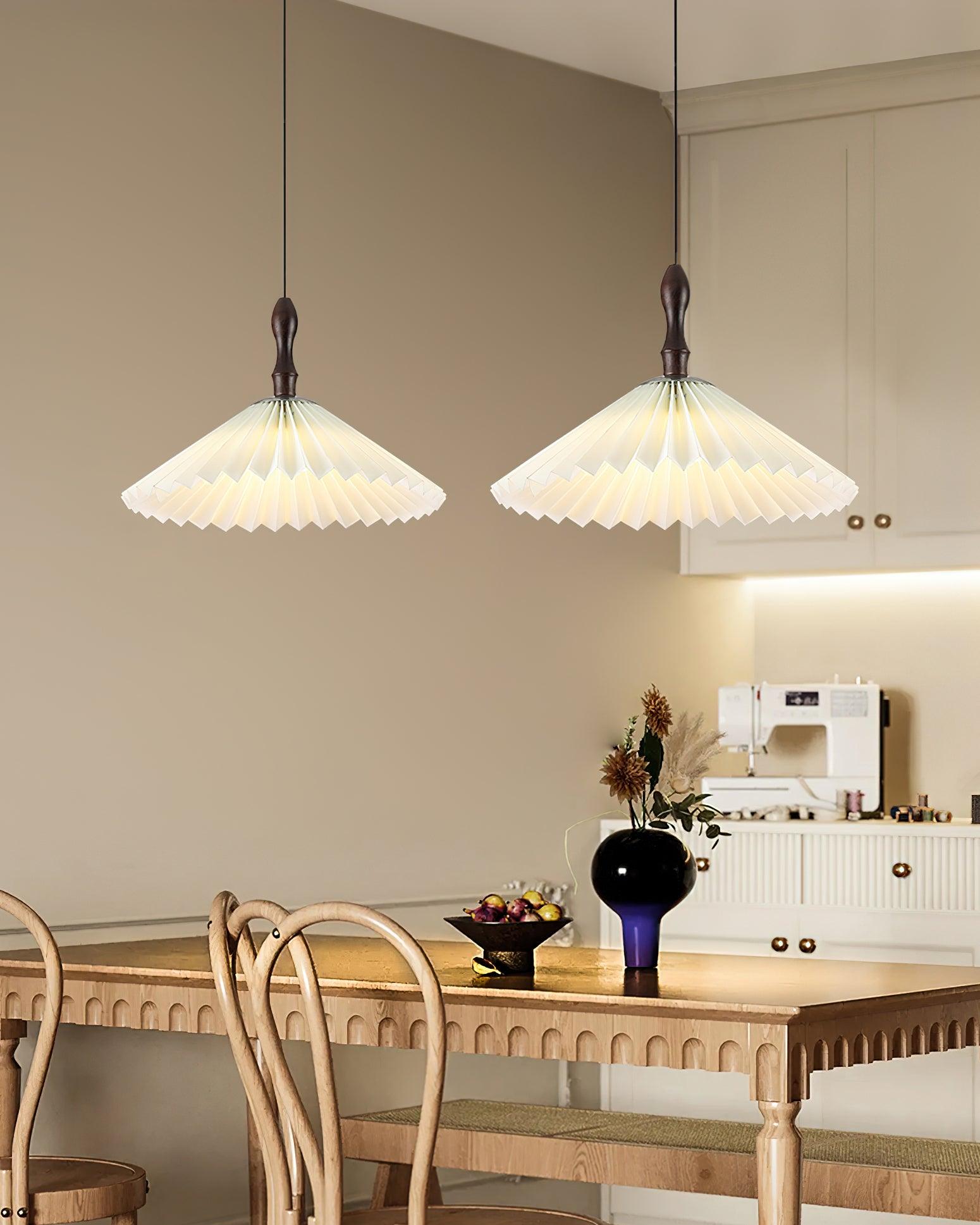 Petal Fashion Wood Pendant Lamp - Lamp Outdoor