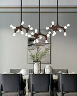 Mynorila Branch-Design Wood Pendant Light - Lamp Outdoor