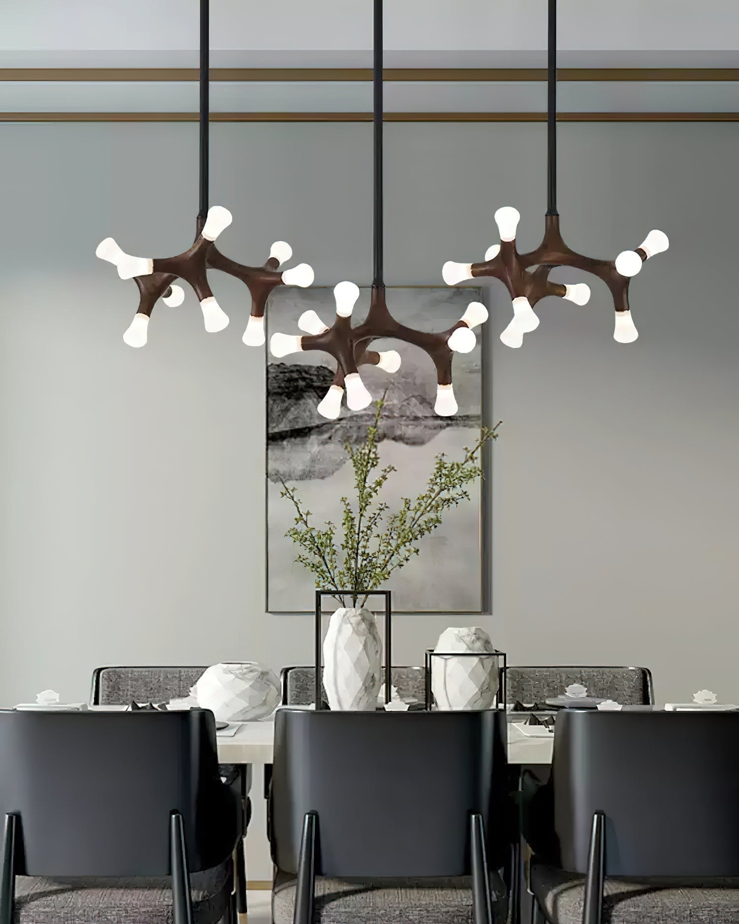 Mynorila Branch-Design Wood Pendant Light - Lamp Outdoor