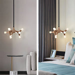 Mynorila Branch-Design Wood Pendant Light - Lamp Outdoor