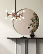 Mynorila Branch-Design Wood Pendant Light - Lamp Outdoor