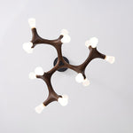 Mynorila Branch-Design Wood Pendant Light - Lamp Outdoor