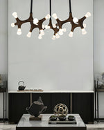 Mynorila Branch-Design Wood Pendant Light - Lamp Outdoor