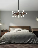 Mynorila Branch-Design Wood Pendant Light - Lamp Outdoor