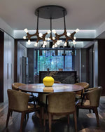 Mynorila Branch-Design Wood Pendant Light - Lamp Outdoor