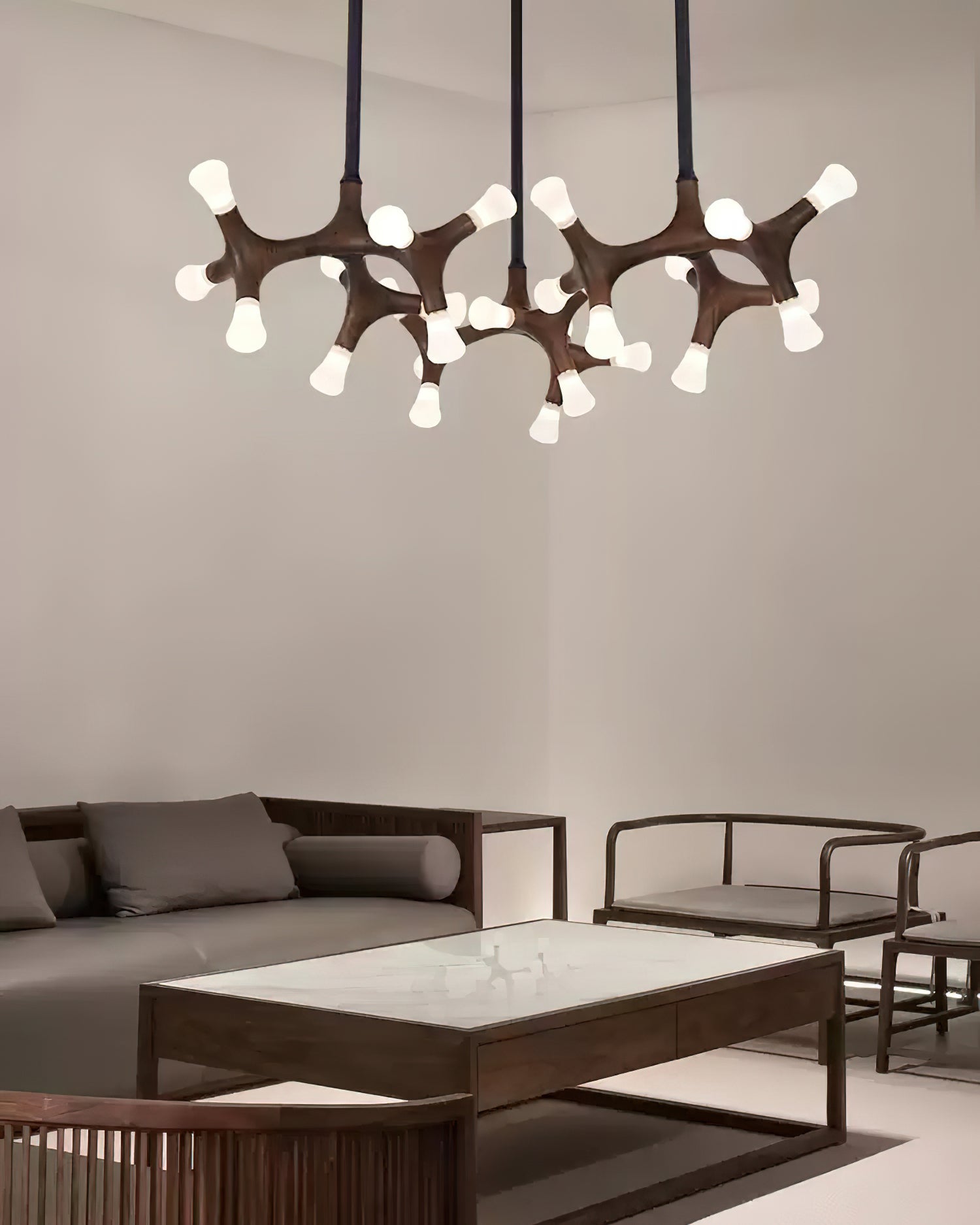 Mynorila Branch-Design Wood Pendant Light - Lamp Outdoor