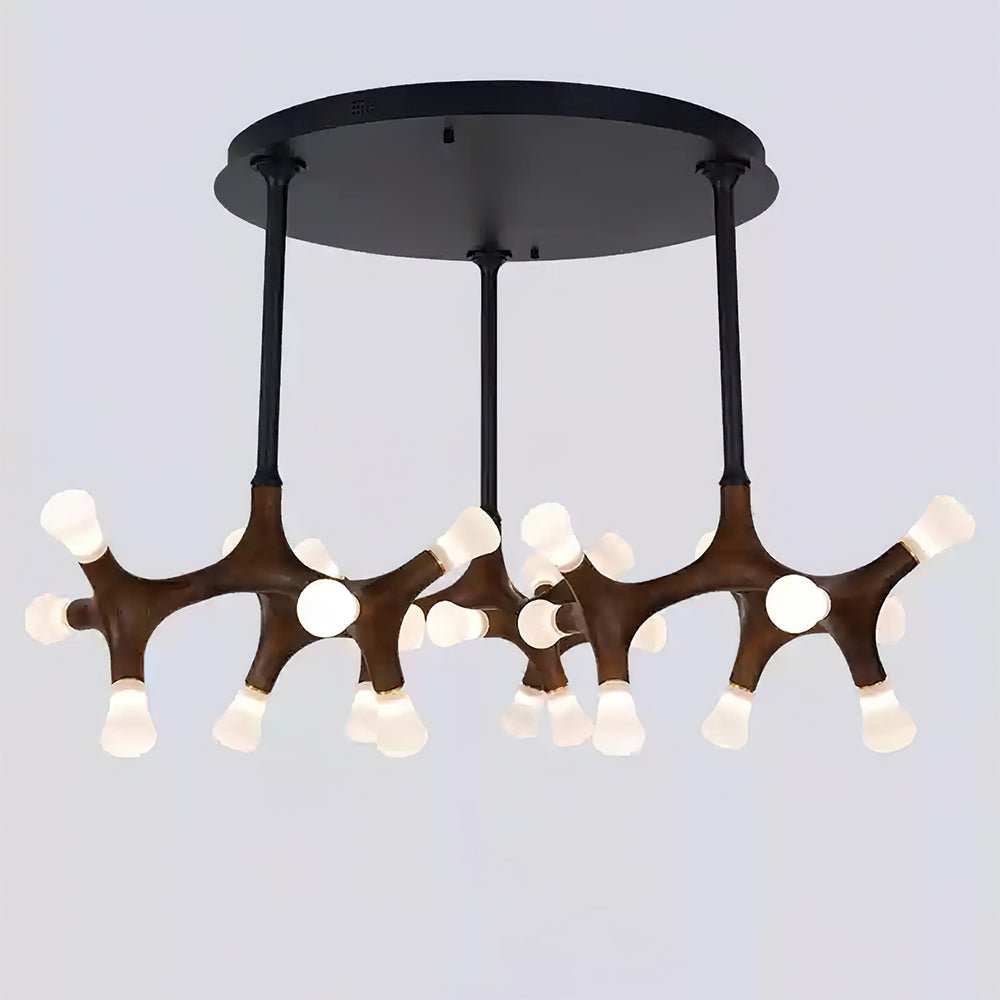 Mynorila Branch-Design Wood Pendant Light - Lamp Outdoor
