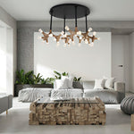 Mynorila Branch-Design Wood Pendant Light - Lamp Outdoor