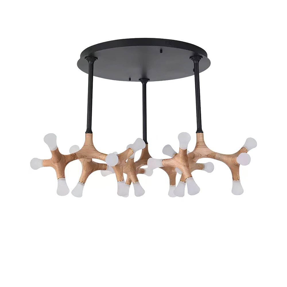 Mynorila Branch-Design Wood Pendant Light - Lamp Outdoor