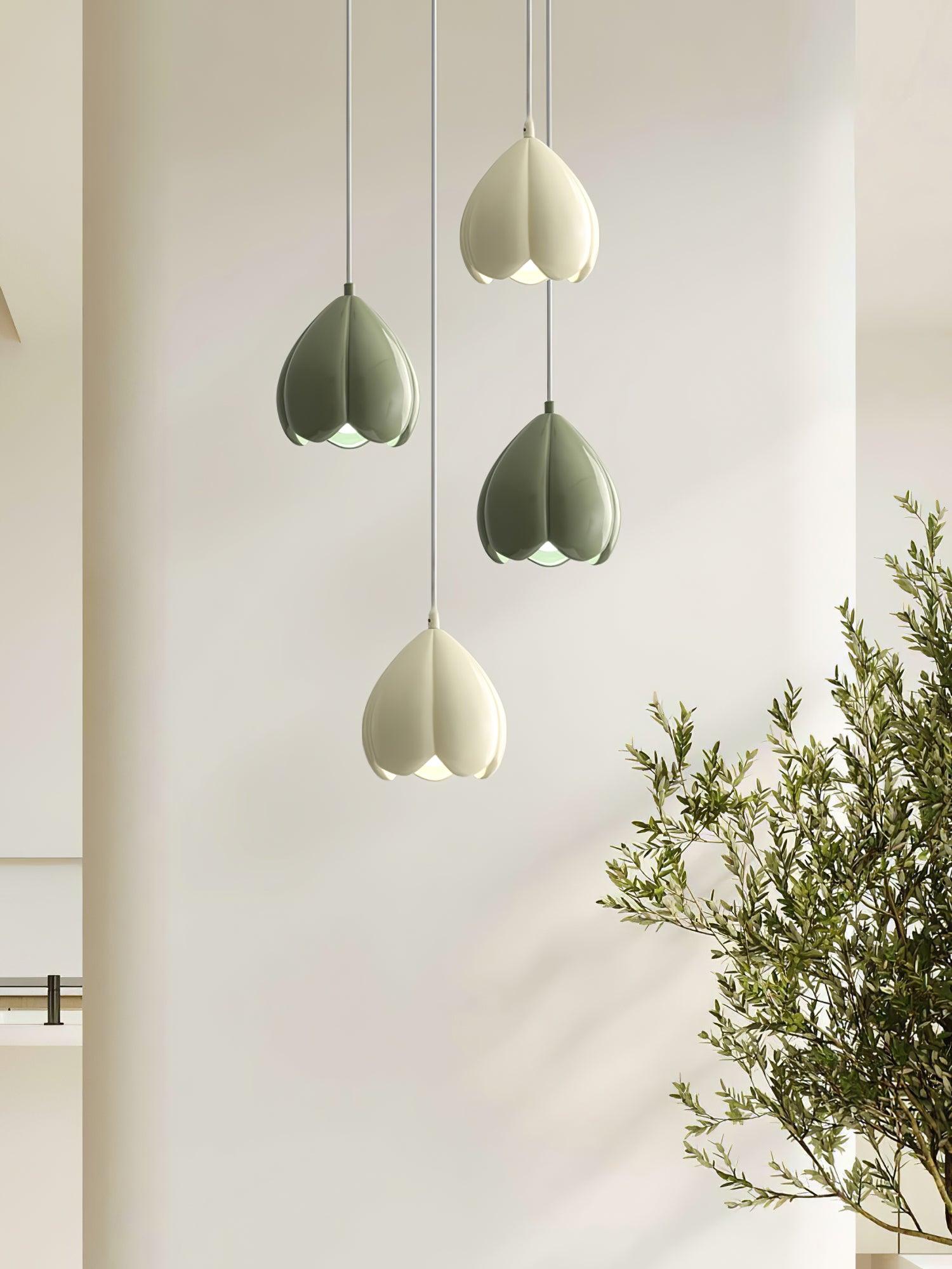 Flower Bud Pendant Lamp - Lamp Outdoor