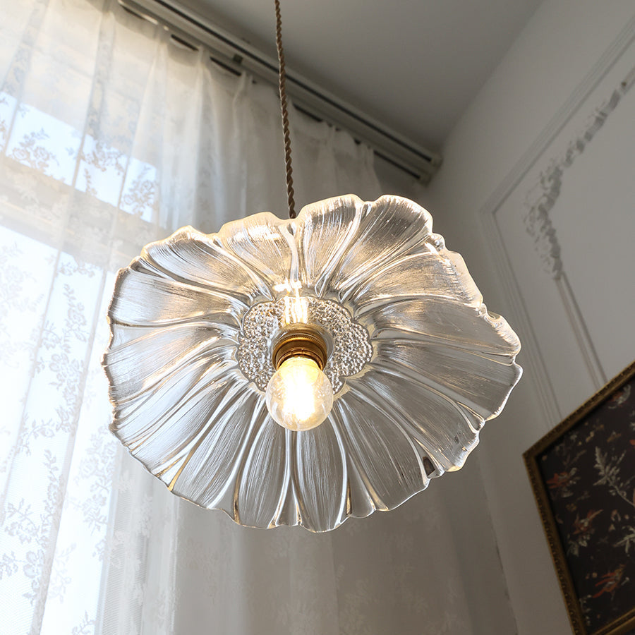 Calia Flower Glass Ceiling/Pendant Light - Lamp Outdoor
