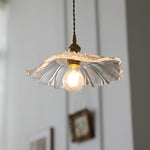 Calia Flower Glass Ceiling/Pendant Light - Lamp Outdoor