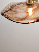 Flower Petal Glass Pendant Light - Lamp Outdoor