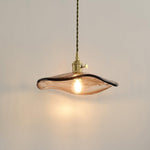 Flower Petal Glass Pendant Light - Lamp Outdoor