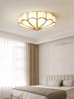 Flower Shape Glass Recessed Ceiling Light - Lamp Outdoor