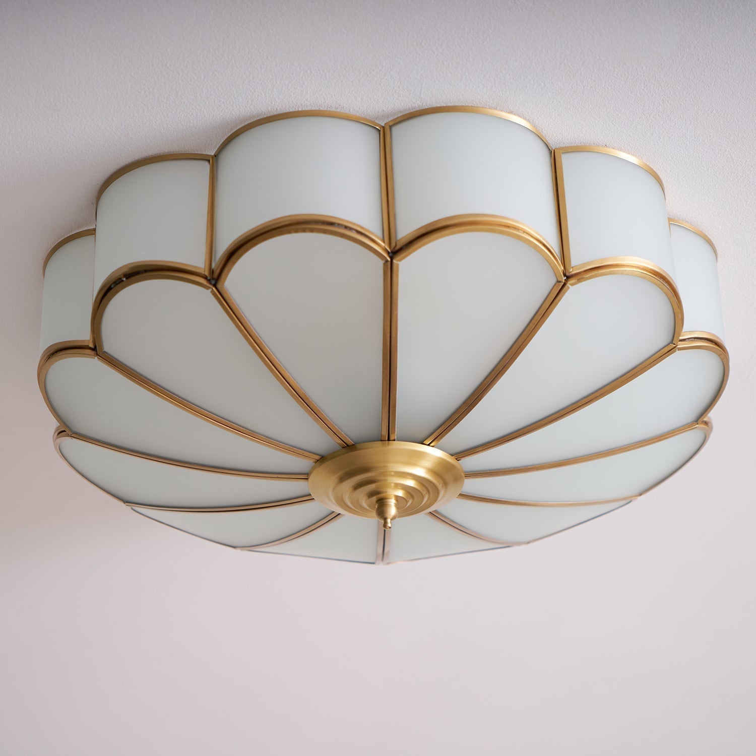 Flower Shape Glass Recessed Ceiling Light - Lamp Outdoor