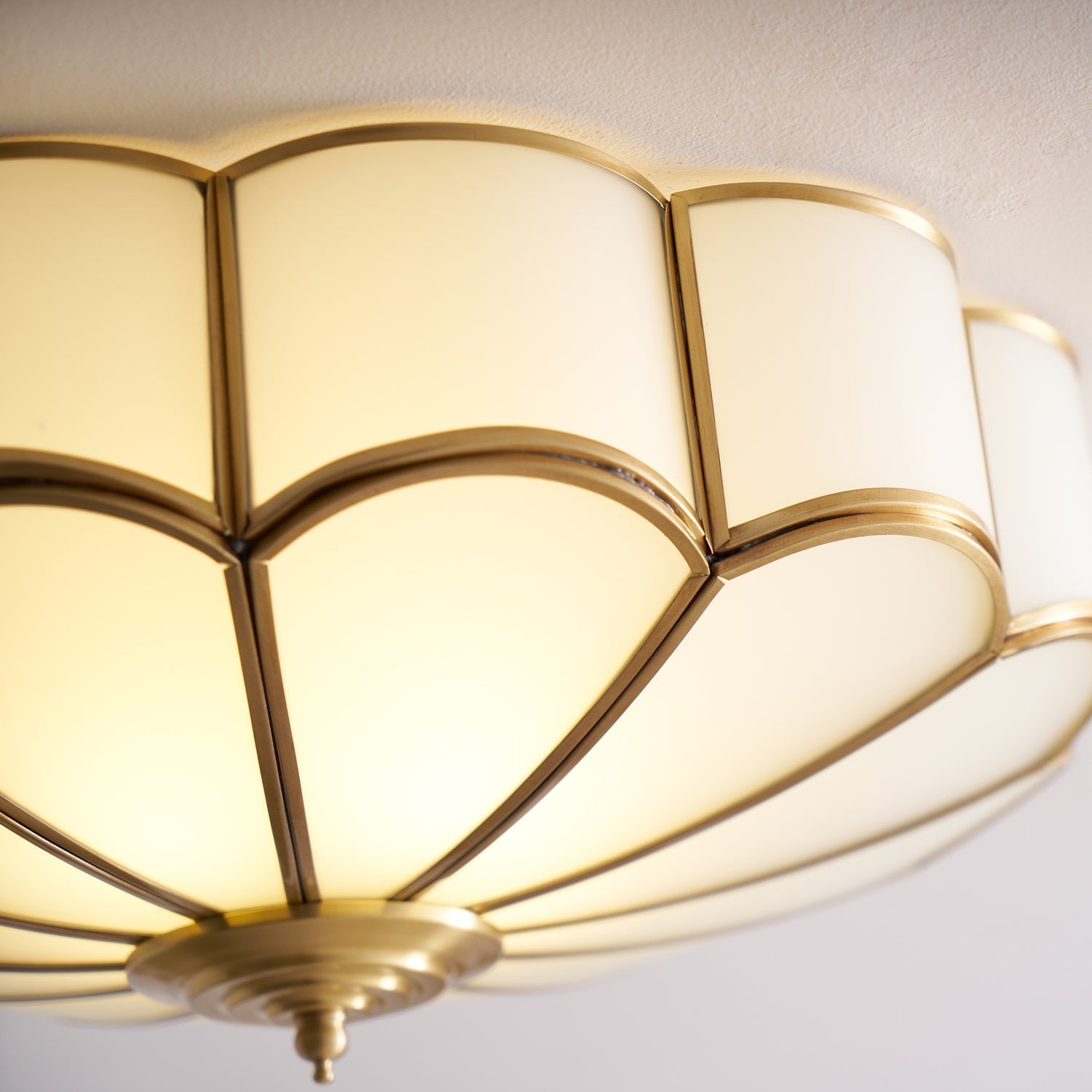 Flower Shape Glass Recessed Ceiling Light - Lamp Outdoor