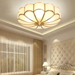 Flower Shape Glass Recessed Ceiling Light - Lamp Outdoor