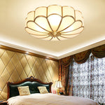 Flower Shape Glass Recessed Ceiling Light - Lamp Outdoor