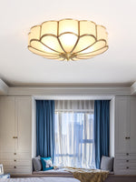 Flower Shape Glass Recessed Ceiling Light - Lamp Outdoor