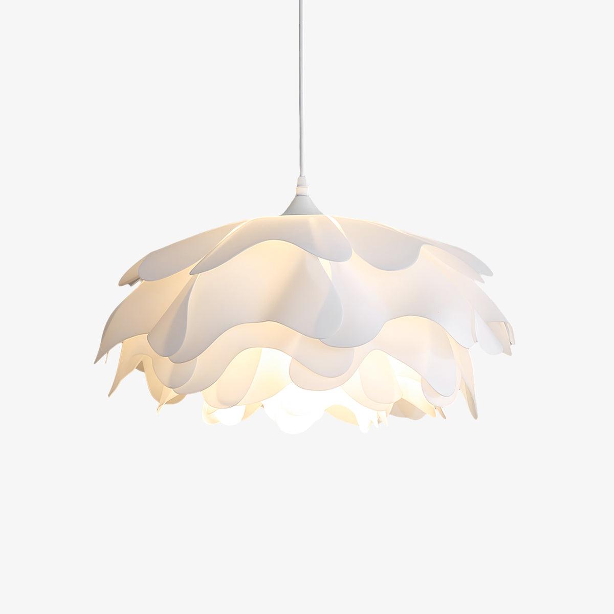Flower Shaped White Pendant Lamp - Lamp Outdoor