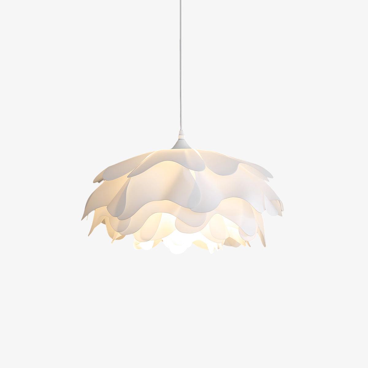 Flower Shaped White Pendant Lamp - Lamp Outdoor