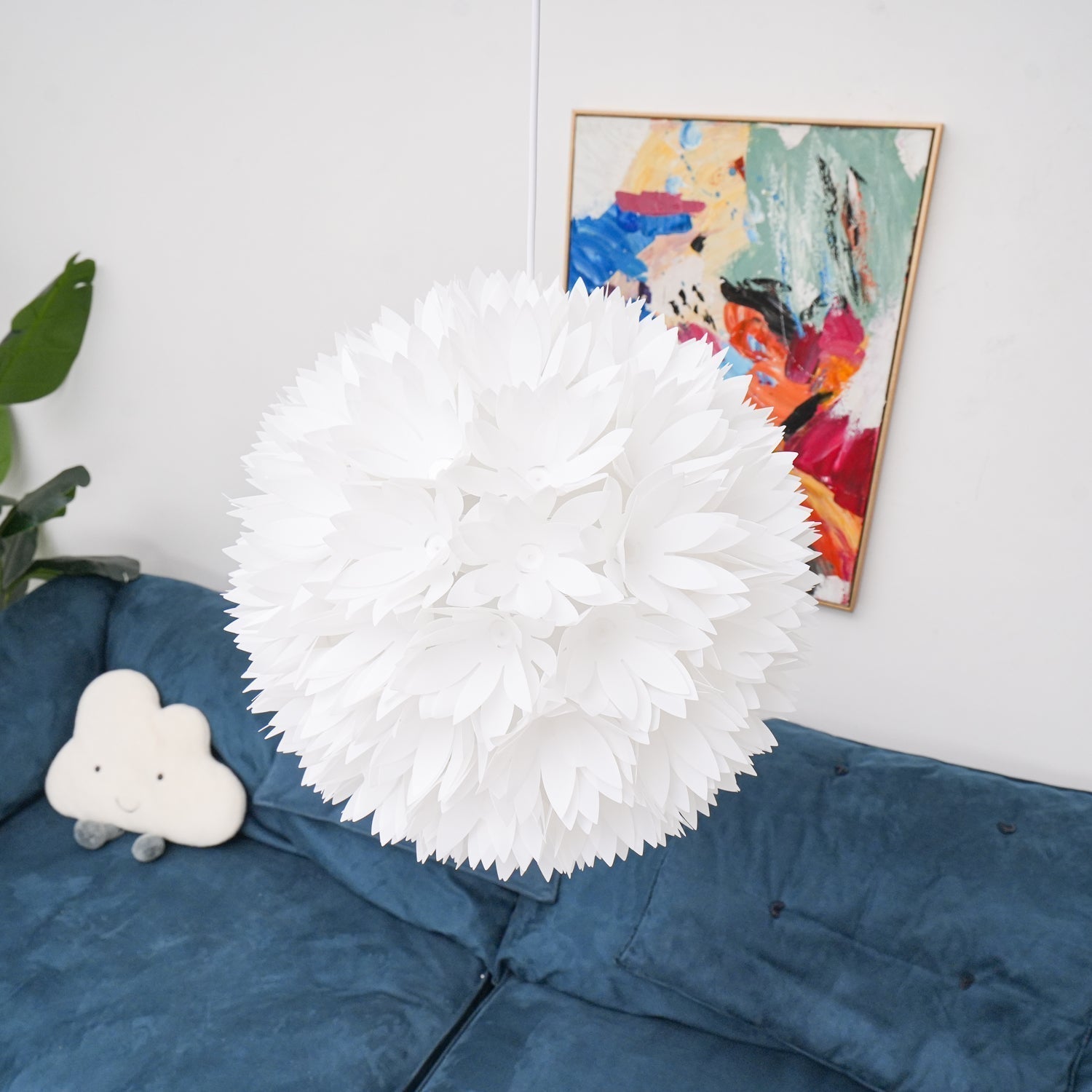 Flowers Ball Pendant Light - Lamp Outdoor