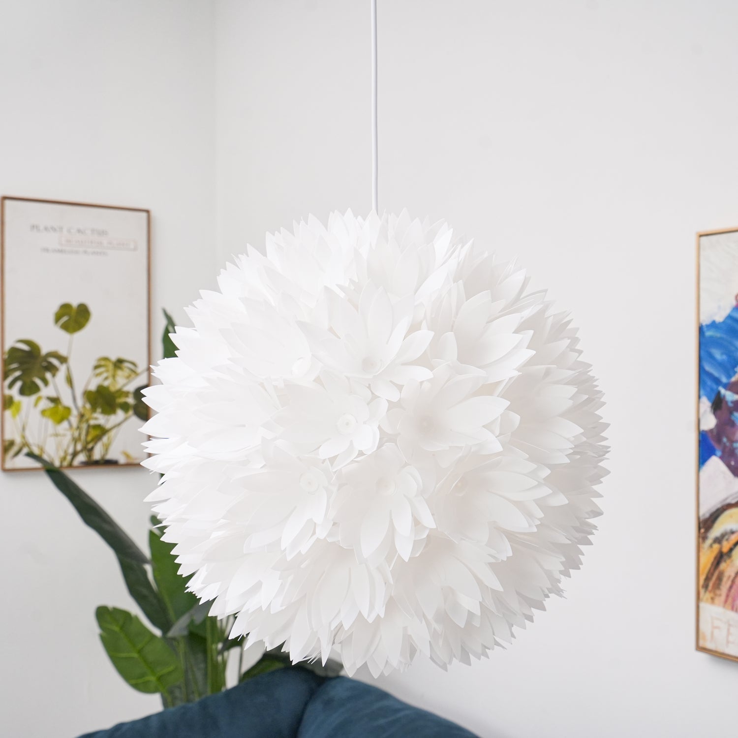 Flowers Ball Pendant Light - Lamp Outdoor
