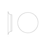 Geometric Disc Wall Lamp - Lamp Outdoor