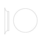 Geometric Disc Wall Lamp - Lamp Outdoor