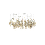 Lustra Chandelier Cascading Leaf Luxe - Lamp Outdoor