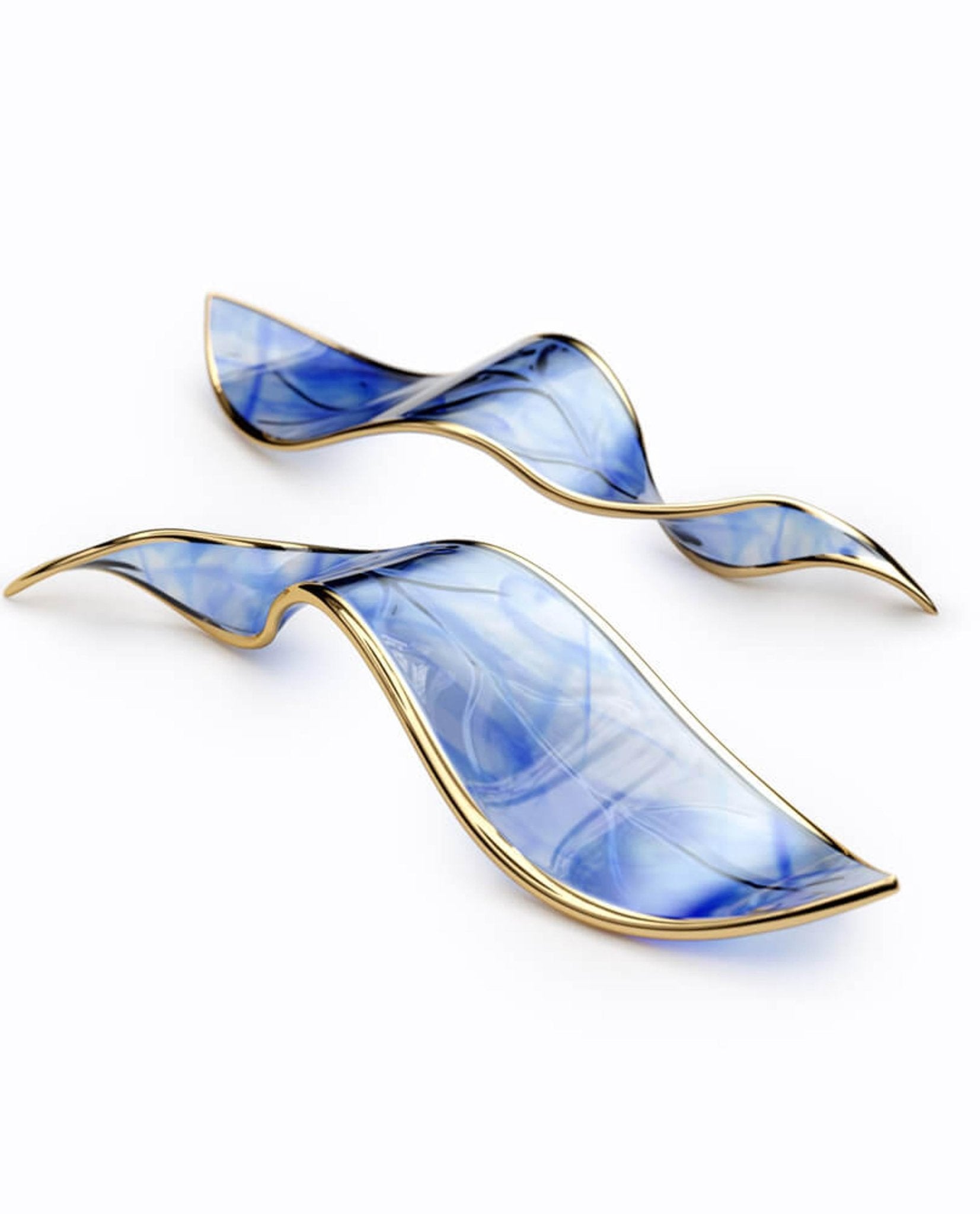 Lustra Chandelier Cascading Leaf Luxe - Lamp Outdoor