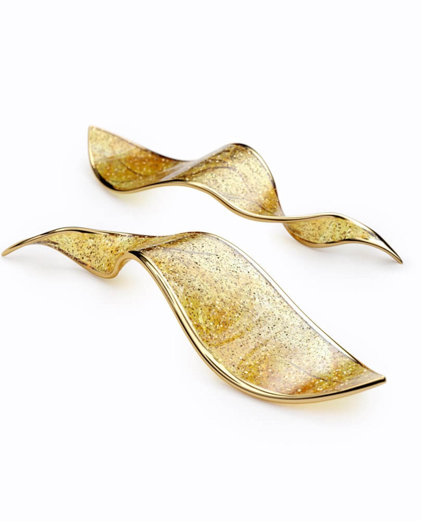 Lustra Chandelier Cascading Leaf Luxe - Lamp Outdoor