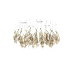 Lustra Chandelier Cascading Leaf Luxe - Lamp Outdoor