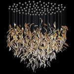 Lustra Chandelier Cascading Leaf Luxe - Lamp Outdoor