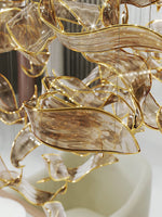 Lustra Chandelier Cascading Leaf Luxe - Lamp Outdoor