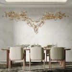 Lustra Chandelier Cascading Leaf Luxe - Lamp Outdoor