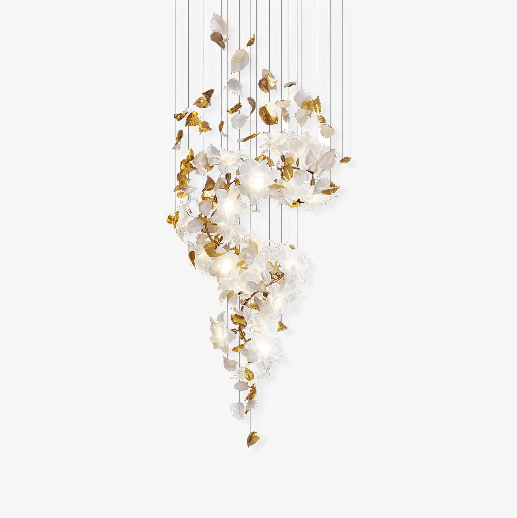 Flying Flowers Fluttering Chandelier - Lamp Outdoor